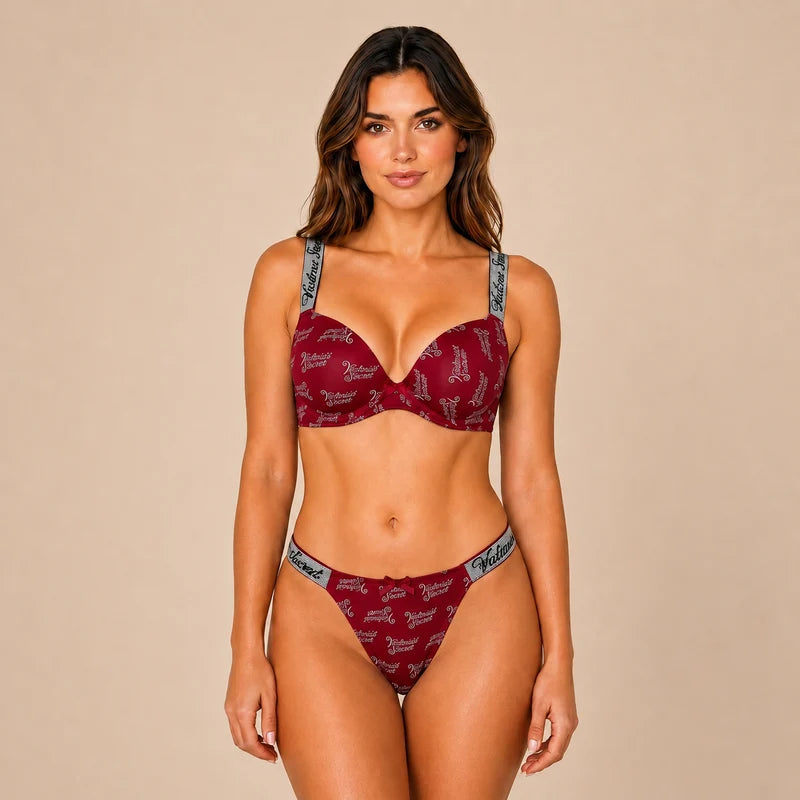 VS Alphabet Bra Set